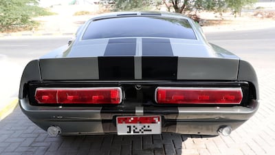 The 'Eleanor' Mustangs are Rayans Rides' best-selling vehicle. Pawan Singh / The National