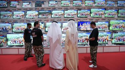 The TView system monitors about 3,000 households in the UAE which have been chosen as a representative cross-sample of the country’s population. Sarah Dea / The National