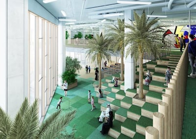 Rendering of Abu Dhabi's Children’s Library. Courtesy Department of Culture and Tourism – Abu Dhabi.