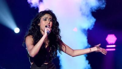 Sonika Vaid performs Gravity by Zedd featuring Foxes on American Idol. Courtesy Ray Mickshaw/ FOX
