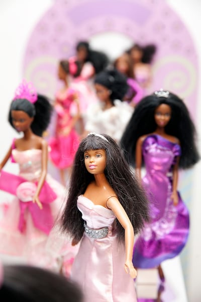 Barbie dolls on display in Abu Dhabi in 2013. Silvia Razgova / The National