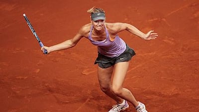 Maria Sharapova beat Sara Errani on Saturday. Adam Pretty / Getty Images