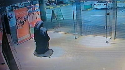 Alaa Al Hashemi, 30, was found guilty of murdering Ibolya Ryan in a toilet stall in Boutik Mall. Courtesy Security Media