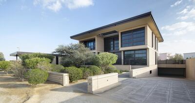 The Villas, Abu Dhabi, which sparked the idea for Foster + Partners to create new materials to build in space. Courtesy Foster + Partners