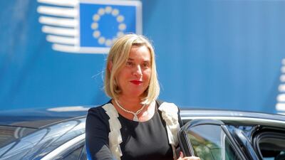 The European's Union's top diplomat Federica Mogherini will lead a European attempt to save the Iran nuclear deal. via Reuters