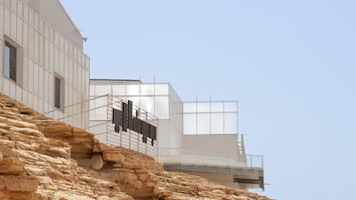 The Diriyah Contemporary Art Biennale will be held at the Jax district. Photo: Diriyah Biennale Foundation