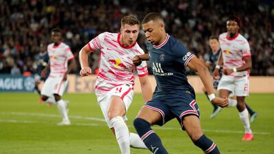 Willi Orban - 7: Left one-on-one with Mbappe charging forward and couldn’t stop French attacker opening scoring after nine minutes. Booked for blocking same player soon after but made number of important challenges despite threat of red card hanging over him. EPA