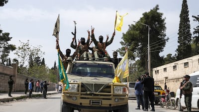 The mainly Kurdish Syrian Democratic Forces control large parts of Syria after the civil war. EPA