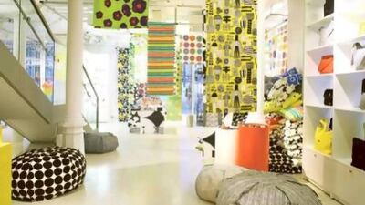 Marimekko's flagship store in Helsinki has everything from fabric to bedding. Courtesy of Marimekko