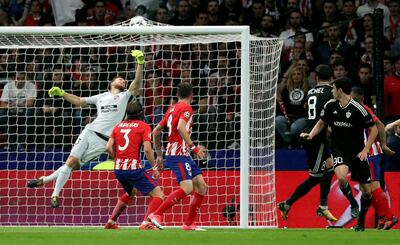 Once boasting one of the meanest defences in Europe, Atletico Madrid have become vulnerable from set pieces. Susana Vera / Reuters