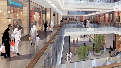 Reem Mall is scheduled to open in 2018. Courtesy Al Arfaj Real Estate