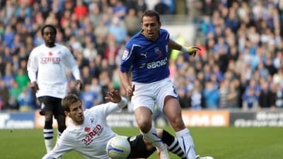 Michael Chopra, in blue, will likely add verve to India's strike force. But he is not the long-term solution.