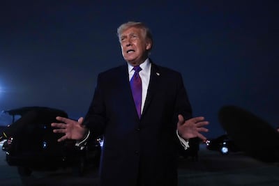 US President Donald Trump has suggested he will end the biggest US military operation since 2003 'soon'. AFP