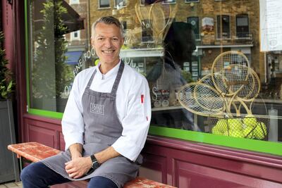 Gianluca Minozzo, the manager of a delicatessen in Wimbledon Village, is looking forward to the start of the tournament. Mark Chilvers for The National