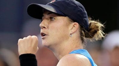 Alisa Kleybanova is on a comeback from blood cancer. Charles Krupa / AP Photo