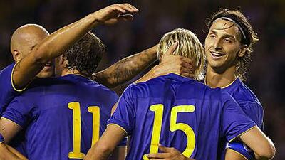 Zlatan Ibrahimovic, top, did not want to join Manchester City, according to a source at the club.