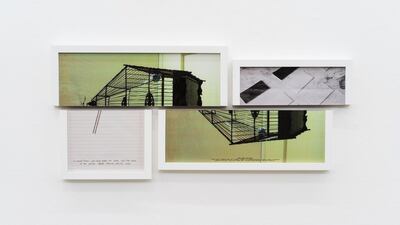 Shilpa Gupta's work as displayed at the new Ishara Art Foundation.