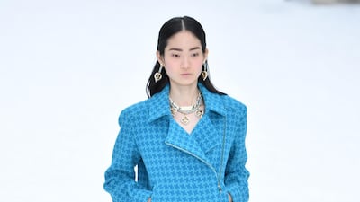 Karl Lagerfeld's last collection for Chanel Fall/Winter 2019/20 women's collection at Paris Fashion Week. Photo: Getty