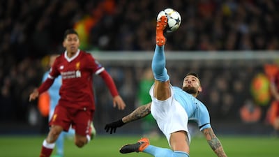 Nicolas Otamendi of Manchester City. Shaun Botterill/Getty Images