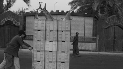 Shakhbout Al Kaabi's Untitled 3 for the I Hate My Friends exhibition. Courtesy XVA Gallery