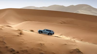 The U8 does not fear dunes and has mighty outputs of 1,180hp and 1,280Nm