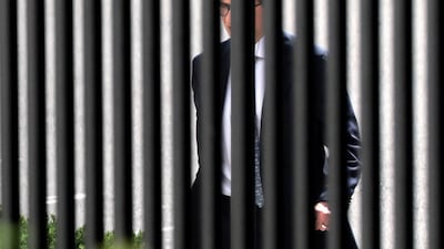 Anthropic chief executive Dario Amodei arrives for what were described as a series of 'constructive' meetings with US President Donald Trump's administration officials at the White House. Reuters