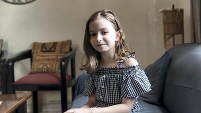 Feryal Elbanna, 8, is fasting for the first time this Ramadan. Antonie Robertson / The National