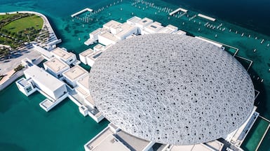 The Louvre Abu Dhabi. Etihad Airways will offer free travel insurance with flight bookings from July until December. Photo: Department of Culture and Tourism, Abu Dhabi