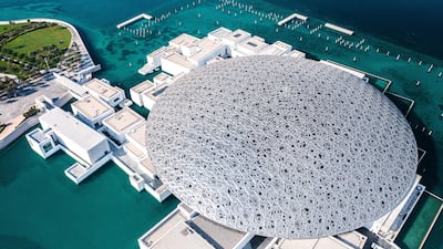 The Louvre Abu Dhabi. Etihad Airways will offer free travel insurance with flight bookings from July until December. Photo: Department of Culture and Tourism, Abu Dhabi
