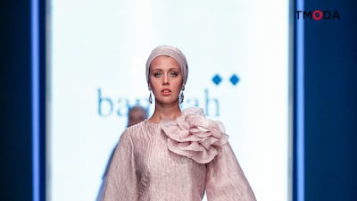 A design by the Dubai-based brand Bambah Modest, which is the brainchild of Maha Abdul Rasheed. Courtesy Torino Fashion Week