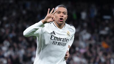 Kylian Mbappe scored all three of Real Madrid's goals as the Spanish side secured a 3-1 win over Manchester City. Getty Images