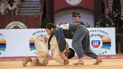 The IJF World Judo Tour’s Grand Slam Abu Dhabi. Vidhyaa for The National