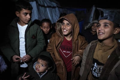 Football has brought relief to young Gazans after two years of war and destruction. AFP
