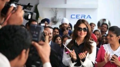 Kareena Kapoor in her latest film Heroine. Courtesy Rahi Communications