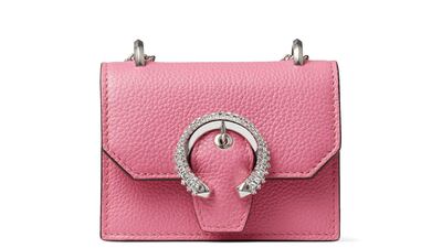 Mini Paris purse, Dh2,650, Jimmy Choo. Photo: Jimmy Choo