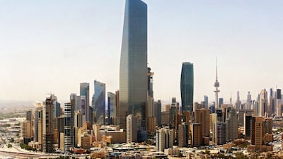 Al Hamra Tower in Kuwait City. The faithful in Kuwait will have a nine-day holiday to mark Eid Al Adha. AFP