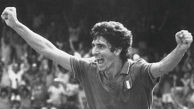 Paolo Rossi had already created headlines at the 1982 World Cup as the Italian scored a hat-trick against Brazil in the second group stages. The striker was again the hero in the semi-finals as he struck both goals against Poland in Barcelona. Rossi would cap a great individual tournament, where he won the Golden Boot, as he scored the opening goal in the 3-1 win in the final against West Germany. AP Photo