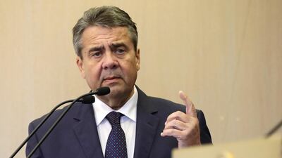 Comments about Lebanon from Germany's foreign minister Sigmar Gabriel have pompted Saudi Arabia to recall its ambassador to Berlin in protest on November 18, 2017. Sergei Grits / AP