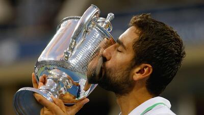 Marin Cilic won his first grand slam at the 2014 US Open in New York City in September. Chris Trotman / AFP / Getty Images / September 8, 2014