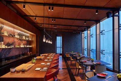 Japanese restaurant Kita at Park Hyatt Jakarta. Photo: Hyatt
