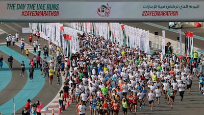 The Zayed Marathon. Jorge Ferrari