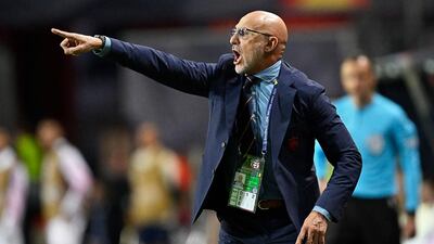 Spain manager Luis de la Fuente. AFP