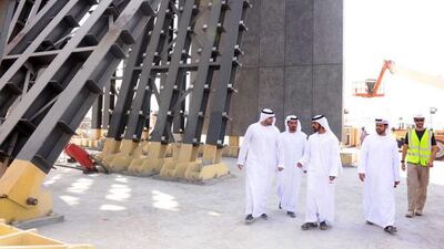 Sheikh Khalifa bin Tahnoun bin Mohammed Al Nahyan, Director of The Martyrs’ Families’ Affairs Office at the Abu Dhabi Crown Prince's Court, visited the site of the Martyrs’ Memorial. WAM
