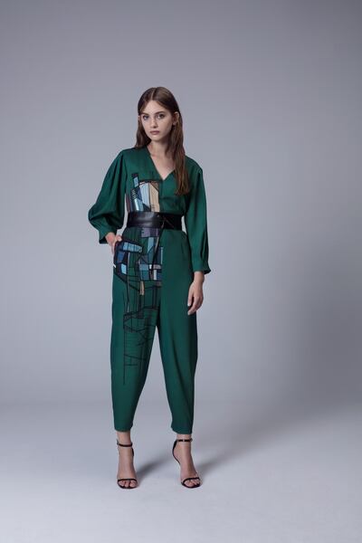 A look from Three Fifty Nine's autumn/winter collection