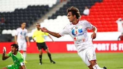 Matias Delgado has scored only four goals for Al Jazira this season but the Al Jaish coach says his real value lies in his assists. Jake Badger for The National