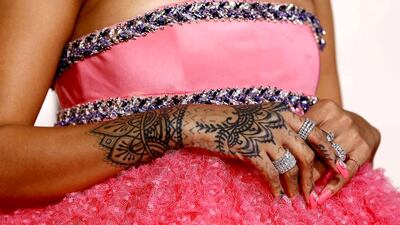 Singer Rihanna arrives at the 57th annual Grammy Awards in Los Angeles, California February 8, 2015. Mario Anzuoni / Reuters