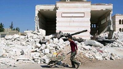 After the fighting ends and the dust settles, Syria's employment market will have to be almost entirely rebuilt. Miguel Medina / AFP