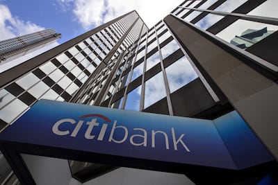 A view of the exterior of the Citibank corporate headquarters in New York. Reuters