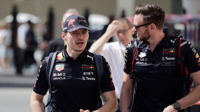 Formula One world champion Red Bull's Max Verstappen arrives ahead of practice. Reuters