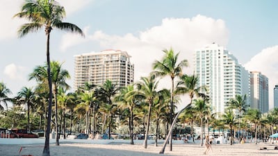 US celebrity hotspot Miami came in ninth place, with 9.1 billion TikTok views. Courtesy Aurora Kreativ / Unsplash